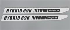 Hybrid 696  12/63/696 Heli-Pro.de Main Blades